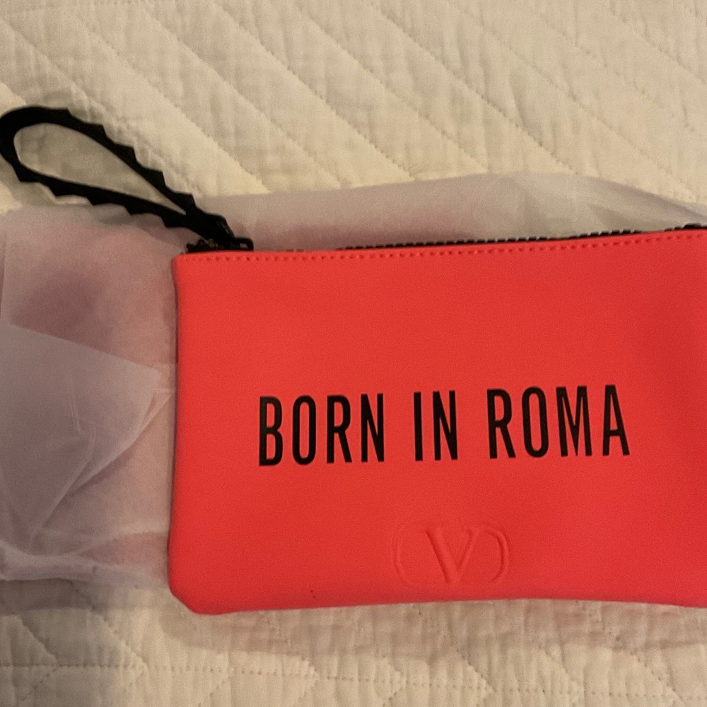 Valentino Bold Pink Wristlet